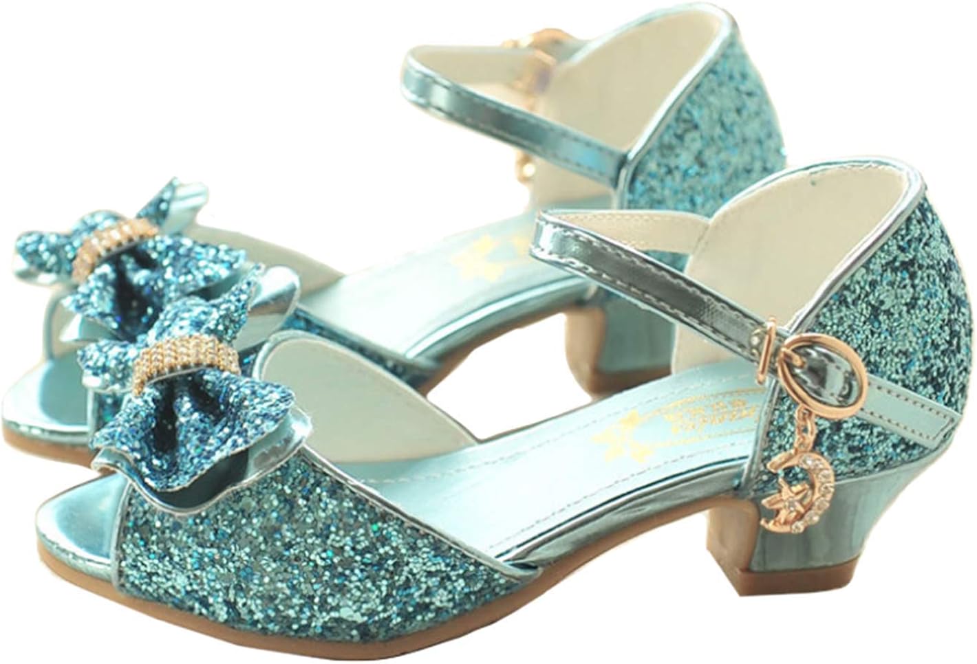 MISSMAO Mädchen Prinzessin Schuhe - Ballerinas Für Festliche Anlässe, Taufschuhe