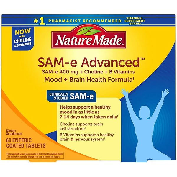 Amazon.com: Nature Made SAM-e Complete 400 mg, Dietary ...