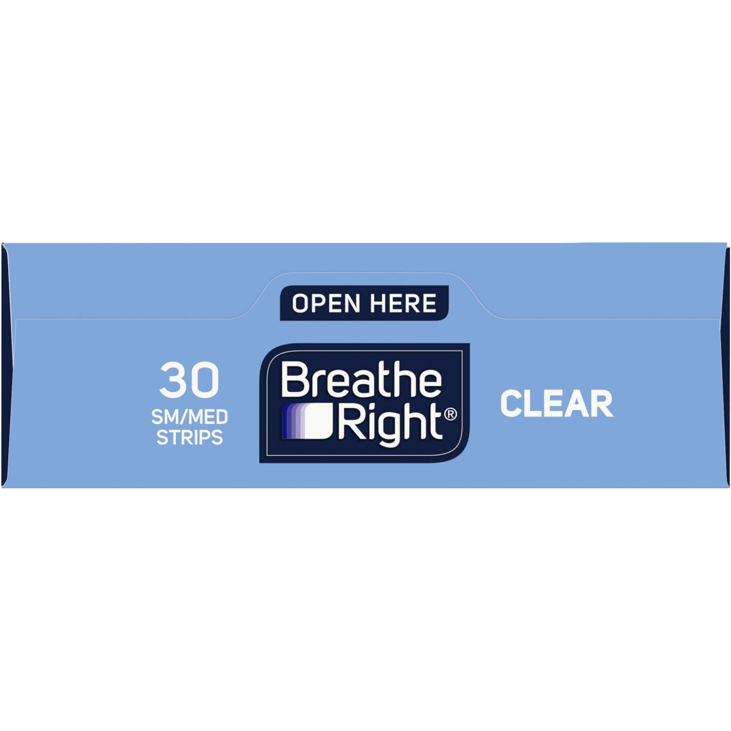 Breathe Right Clear for Sensitive Skin Small/Medium DrugFree Nasal