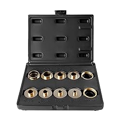 O'SKOOL 10 pcs Brass Router Template Bushing Guides