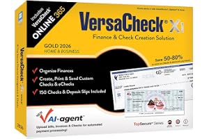 VersaCheck X1 Gold 2026 + VersaCheck ONLINE Gold 1yr Sub Bundle