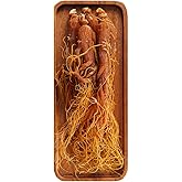 Red Ginseng Roots Whole Root Pieces - Red Panax Ginseng Roots Ginseng Red Ginseng Korean Red Ginseng Supplement Red Ginseng Tea Energy Chews (100 Grams /0.22 lbs), 1.0 Count