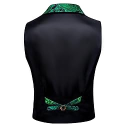 Barry.Wang Green St. Patrick's Day Victorian Vest
