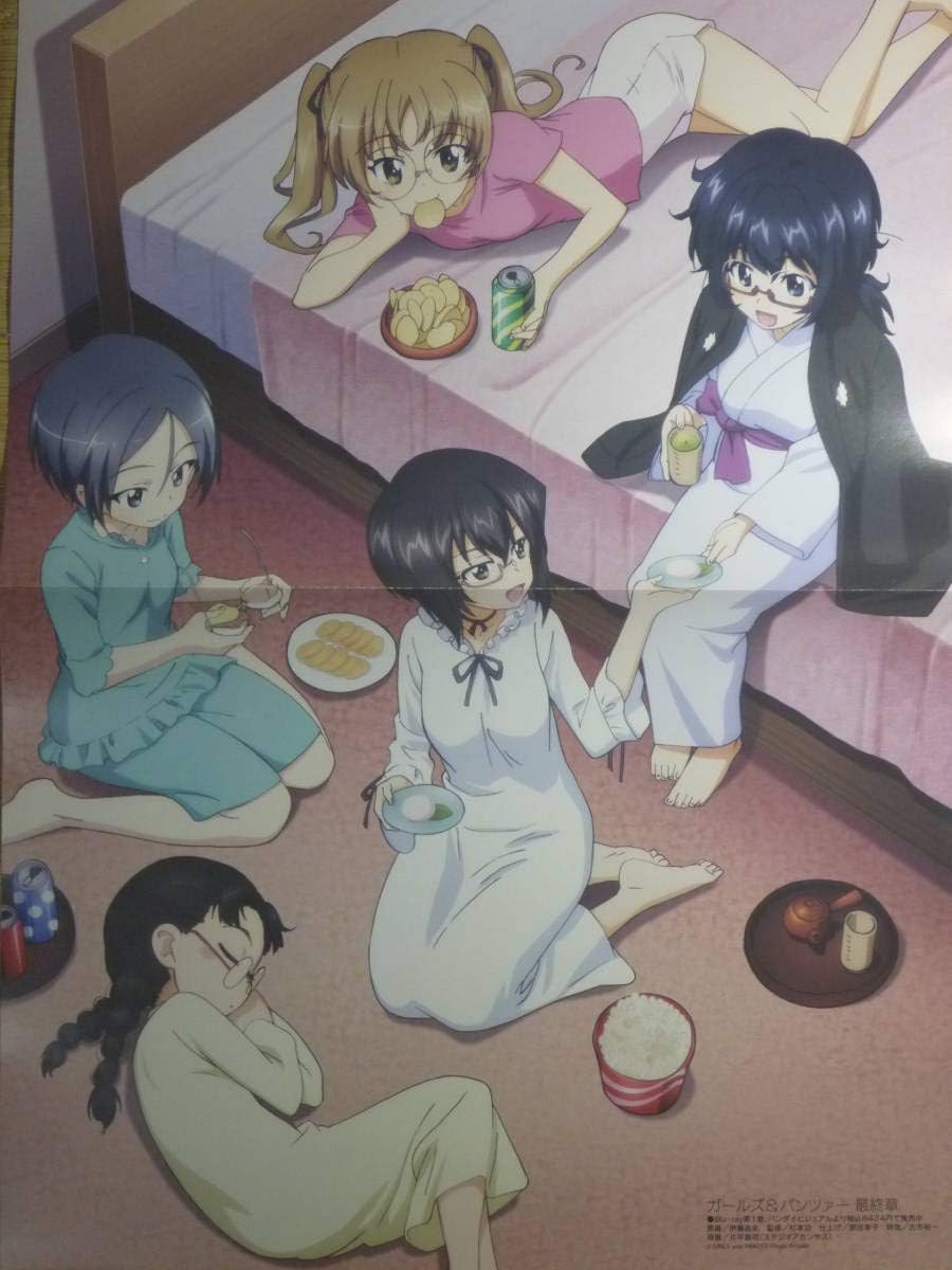 Amazon ガルパン 立花館to Lieあんぐる ピンナップポスター 河嶋桃 おりょう 大野あや ルミ 福田 夏乃はなび 篁いおり アニメ 萌えグッズ 通販