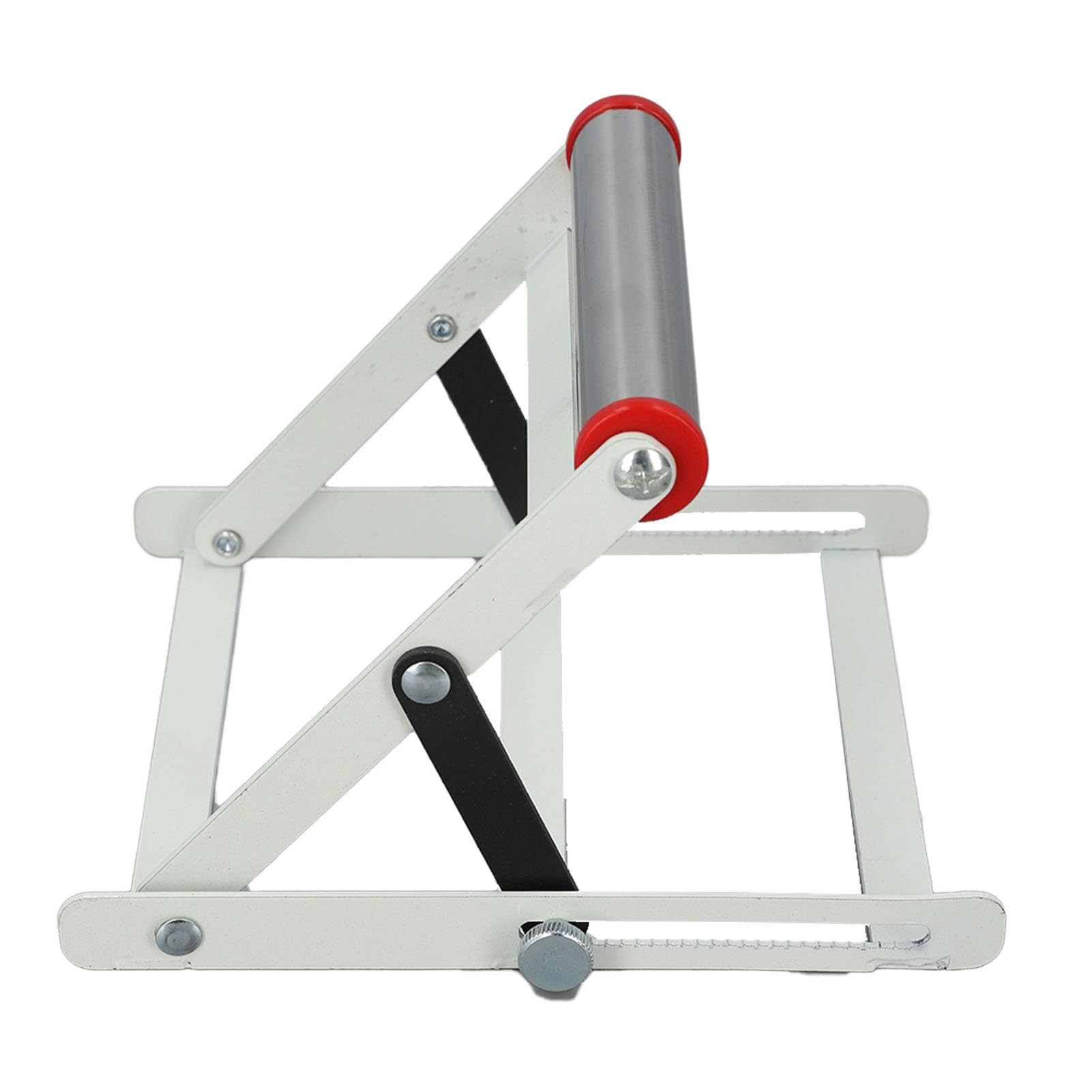Cutter Support Frame, Roller Stand Height Adjustable Rust Prevention Foldable for Workbench