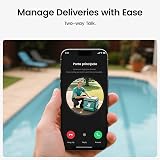aosu Video Doorbell Wireless 2K HD Battery Powered Human Detection Alexa view 2