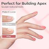 Modelones Builder Gel 6 Colors 8-in-ONE Pink Clear Nail Builder Gel Set view 4