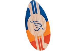 Menolana 41 inch Skimboard for Adults, Wooden Surfboard for Shallow Water Activities