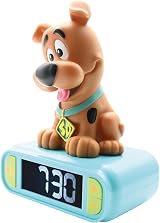 Lexibook Scooby-Doo Nightlight Alarm Clock Brown/Green view 3