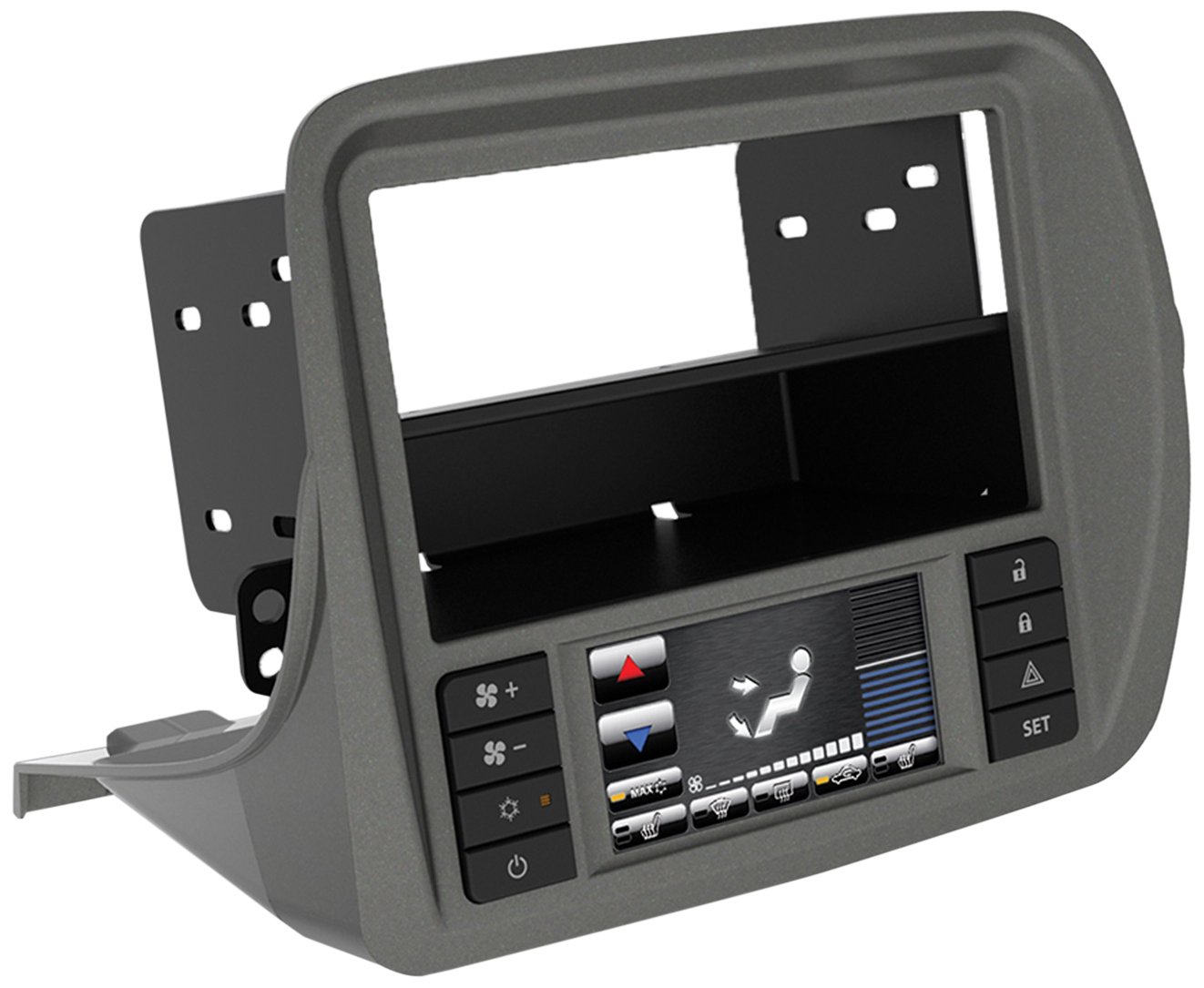 Scosche GM5201AB 2010-Up Chevrolet Camaro Double DIN/DIN with Pocket Install Dash Kit