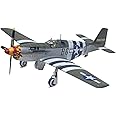 Revell Level 4 Model Kit North American P-51B Mustang Fighter Aircraft 1/32 Scale Model