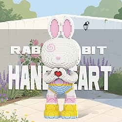 DAHONPA Animal Hand Heart Rabbit Micro Building