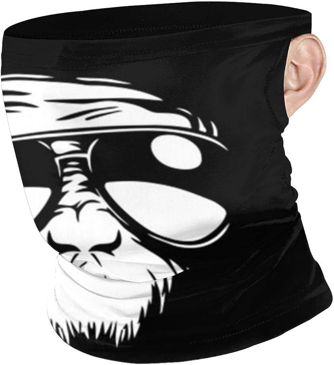 Monkey Wear Glass Face Mask Balaclavas with Earhook AntiDust Windproof