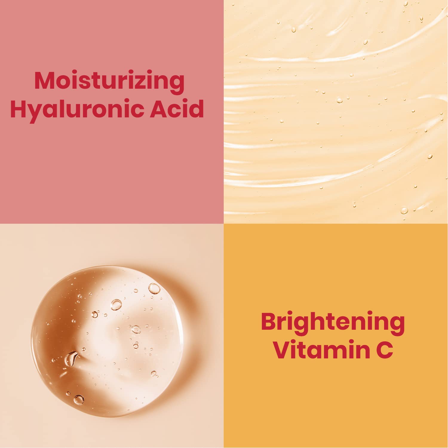Healthy Skin Lab Brighten Vitamin C Serum, 15% Pure L-Ascorbic Acid, CE Ferulic Acid, Anti-Aging Facial Serum with Moisturizing Hyaluronic Acid & Vitamin E Collagen Boosting Peptides (30ml)