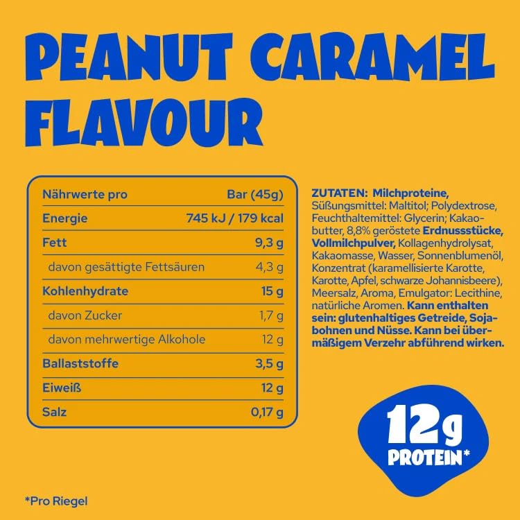 ahead Protein Riegel | Mix Box | 12 x 45g Extra softer Protein Riegel mit cremigem Kern | Low Carb Eiweißriegel ohne Zuckerzusatz & ohne Palmöl 3