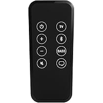 Motiexic Remote Control For Bose Solo 5 10 15 Series Ii Tv Sound System With Cr25 Battery Inside Bluetooth Key Button Amazon Sg Electronics