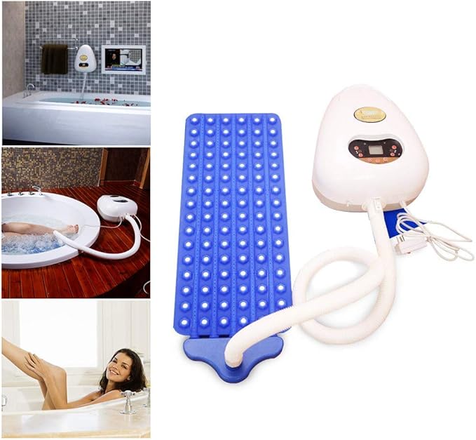Hydrotherapy Spa Bubble Bath Mat,Ozone Bath Tub Massager Mat Bubble Spa