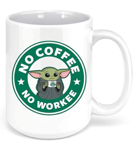 Mug Bébé Yoda Drôle Saint Valentin Tasse Cadeau Personnalisé Petit Ami