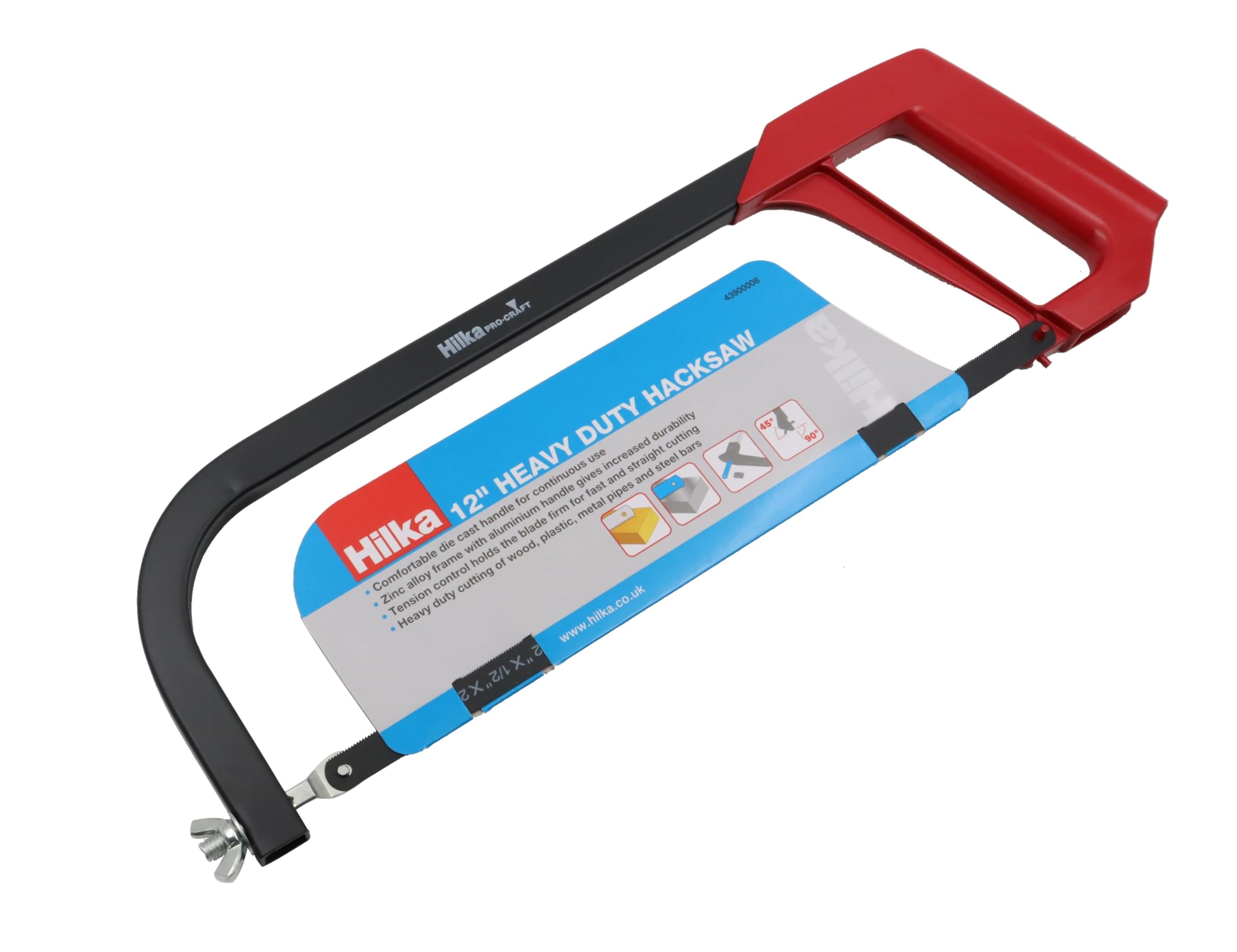 Hilka 43900008 12" Heavy Duty Hacksaw