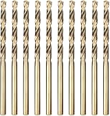 Meccion HSS Cobalt Jobber Drill Bit Set 10pcs 2.0mm DIN 338 view 1