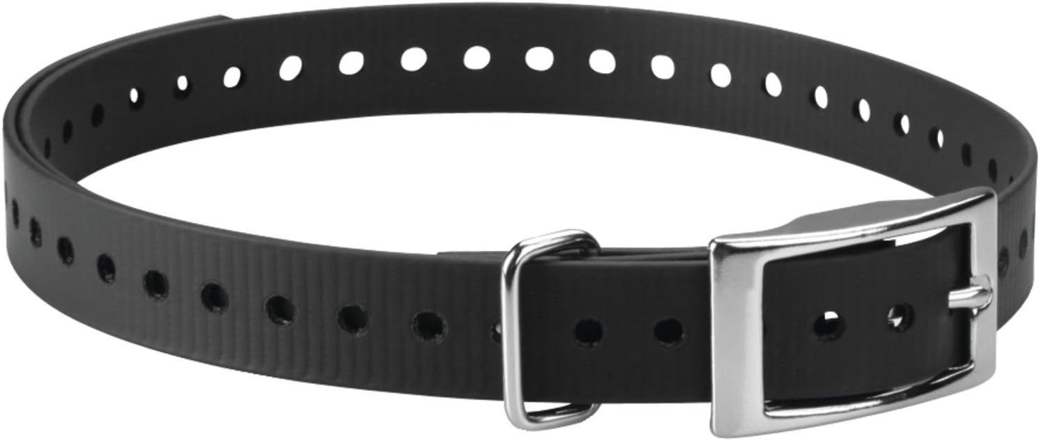 Garmin 3/4-Inch Black Collar Strap for Garmin Delta Series