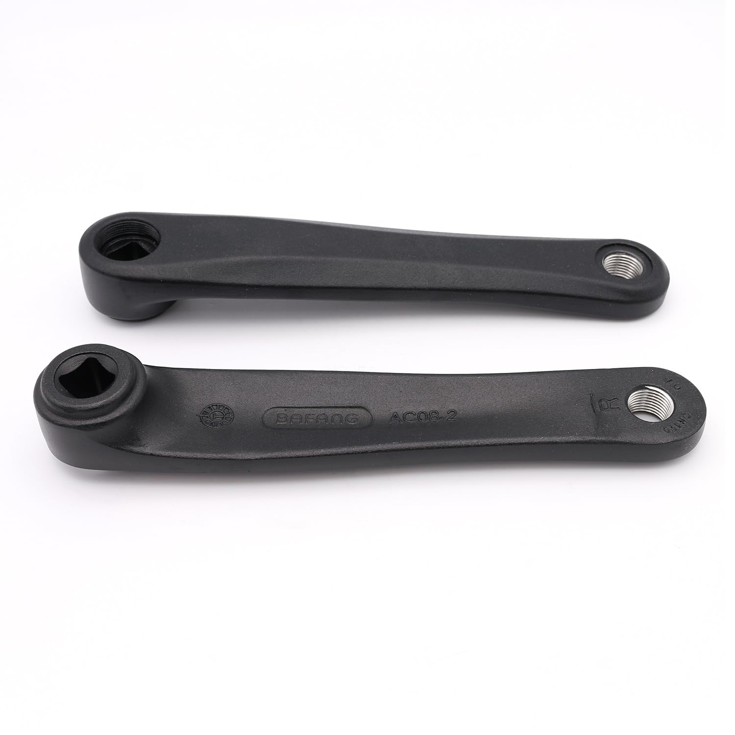 windmeile Bafang Crank for BBS01 BBS02 BBSHD Left and Right, 170 mm, Black, Aluminium, Bicycle, Electric Bike, Pedelec