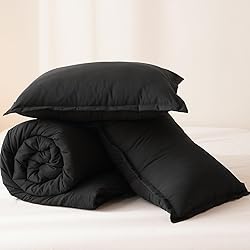 PHF King Comforter Set, 3 Pieces Soft Lightweight