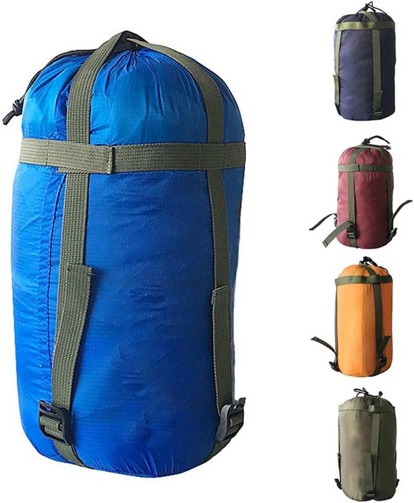 Compression Stuff Sack Storage Bag for Sleeping Bag Clothing, Bedding