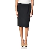 Calvin Klein Womens Classic Fit Straight Lux Suit Skirt (Regular and Plus Size)
