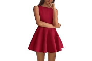 BTFBM Spring Dresses for Women 2026 Elegant Classy A Line Casual Graduation Business Work Party Cocktail Short Dress