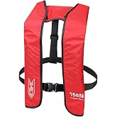 Inflatable-Life-Jacket| Lightweight Life-Vest for Adults| Automatic Inflatable-PFD| Supports up to 300 lbs