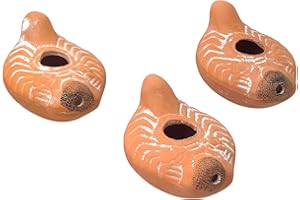 3 Arches USA 3 (Three) Replicas Ancient Clay Oil Lamps - Herodian Oil Lamp- Judaica/Christian, Israel.