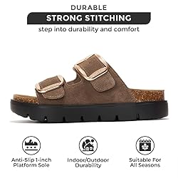 Project Cloud Genuine Leather Platform Sandals