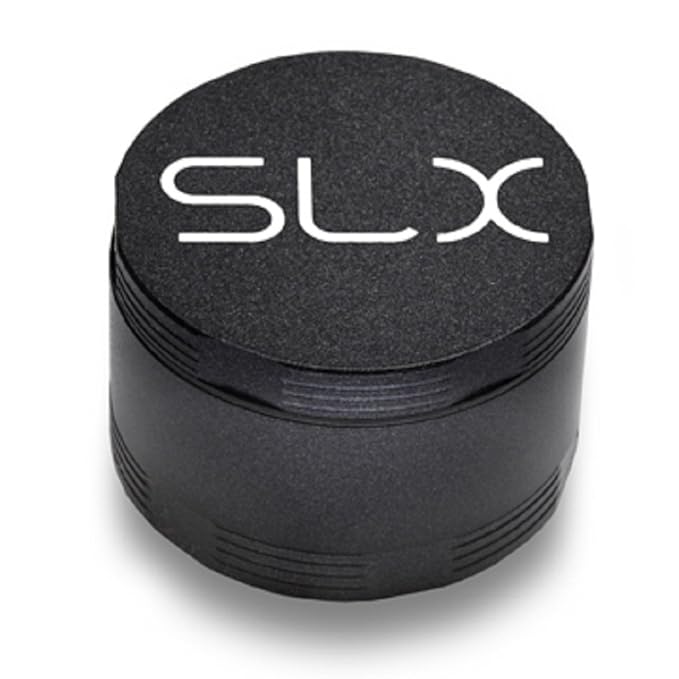 title=Grinder Trituratore antiaderente di Alluminio SLX 2.0 4x Pezzi- Nero (51mm)