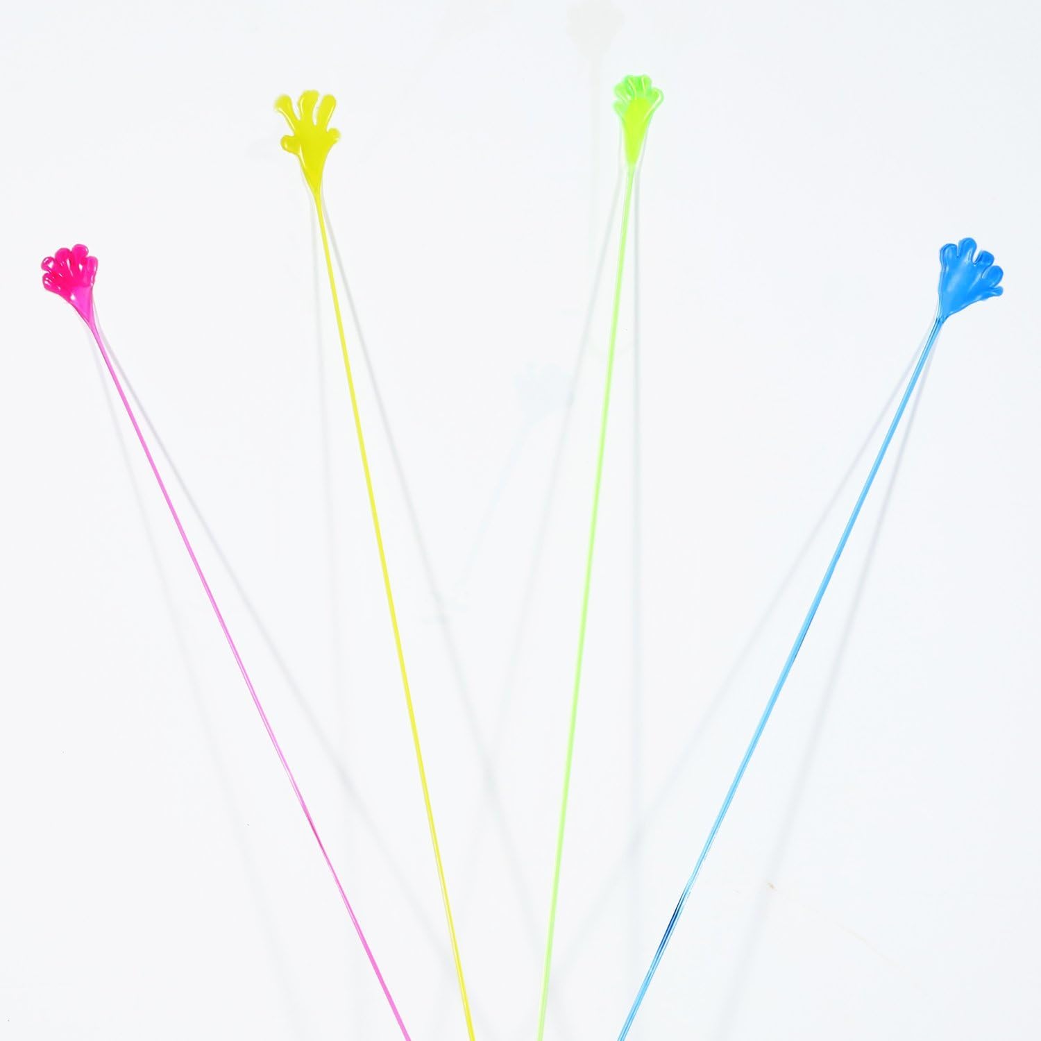 Boao 36 Pieces Multi Colors Vinyl Mini Sticky Hands Toys for Children Party Favors (S Size), Multicolor - Image 5