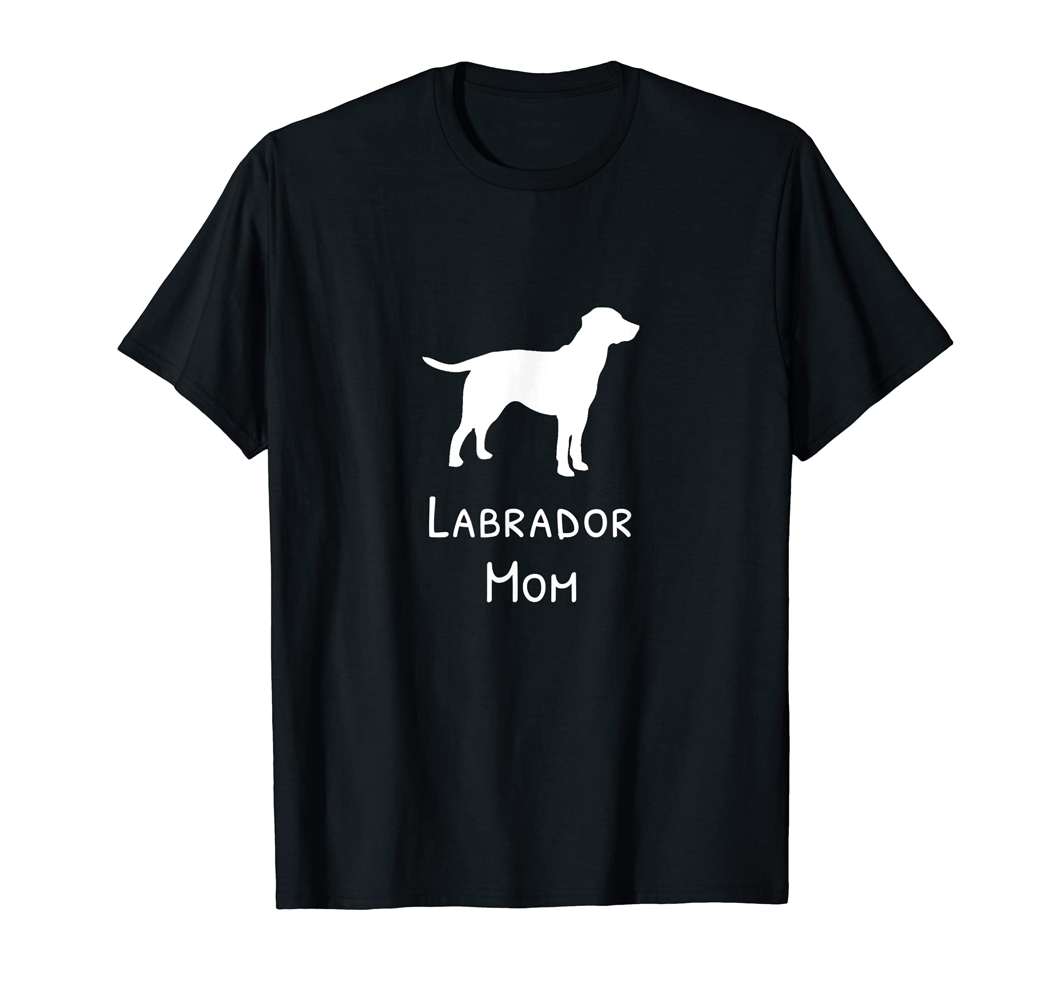 'Labrador Mom' Dog Design T-Shirt