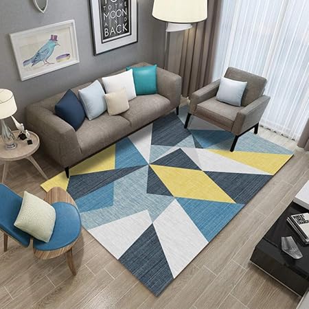 Mengjie Tapis De Salon Canapé Table Basse Chambre Chambre