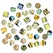 Knaid Van Gogh Inspired Washi Tape Set of 8 Rolls + 90 pcs Planner Stickers, Van Gogh's Paintings Series Bundle for Arts, DIY Crafts, Gift Wrapping, Scrapbook, Journals, and Daily Planners
