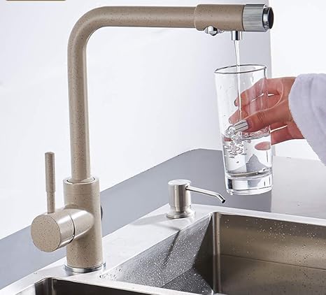 SLTYSCF Grifo Grifo de la cocina del filtro La cubierta del grifo del