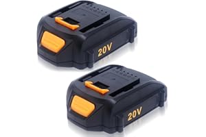KEKEPOWTOBAT Compatible with Worx Battery 20V 4.0Ah, WA3525 Lithium Replacement Battery Compatible with Worx 20V, 40V(2×20Volt) & 80V(4×20Volt) Cordless Outdoor Power Tools Weed Eater Batteries WA3575 WA3520