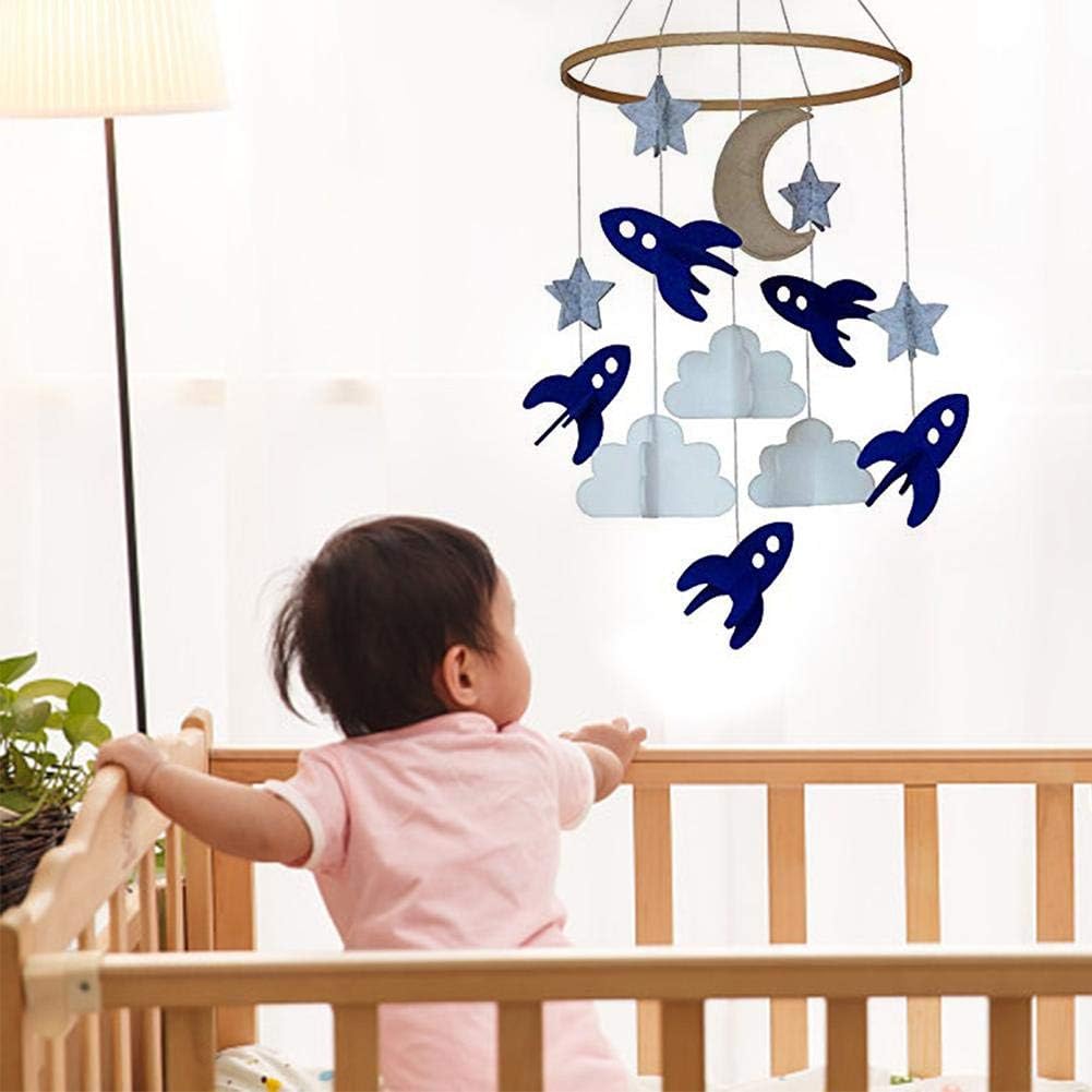 cloud and moon nursery decor