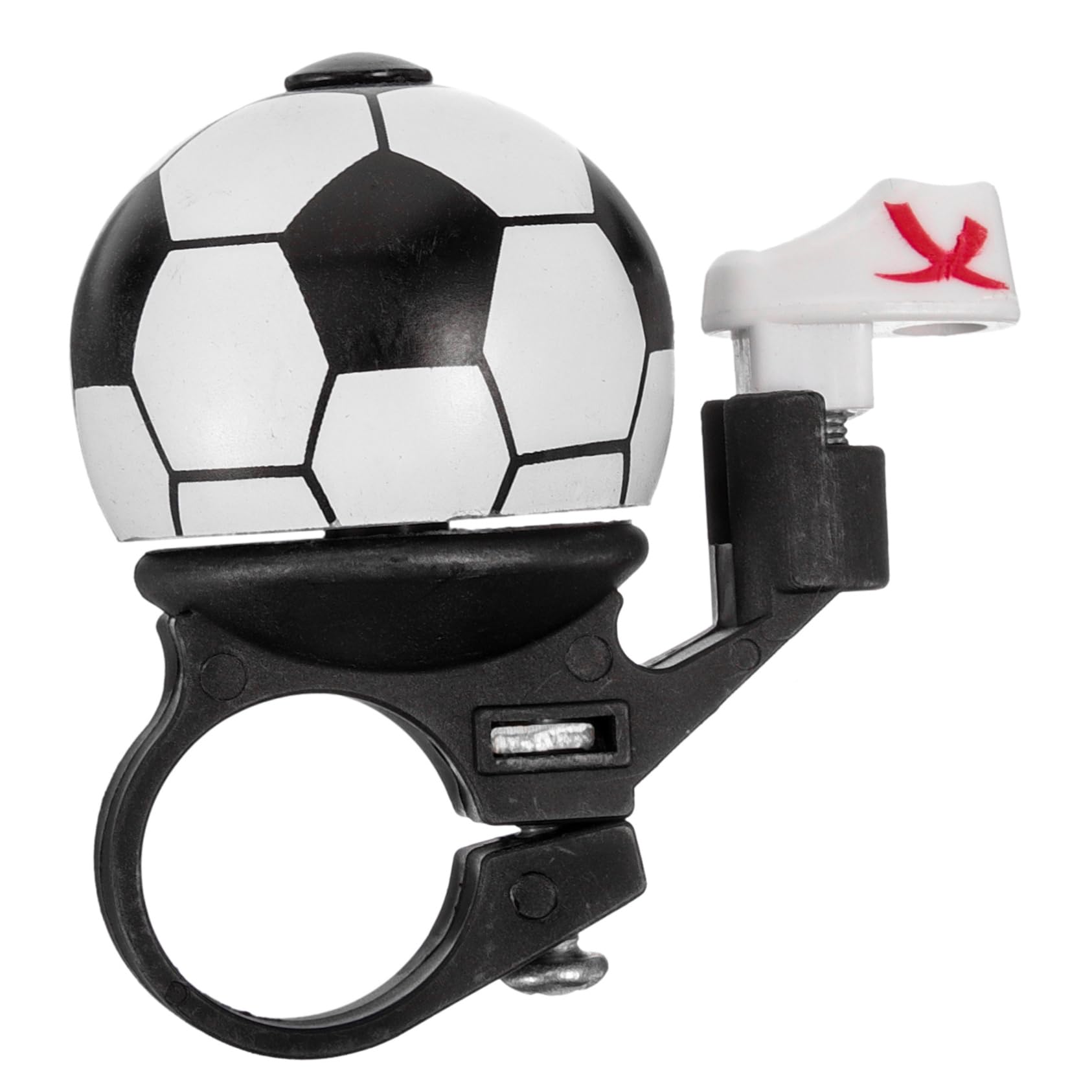 Toddmomy bicycle bell Soccer Bike Bell mountain bike kids s for adults handlebar football shoes road accessory riding child sports ball plastic