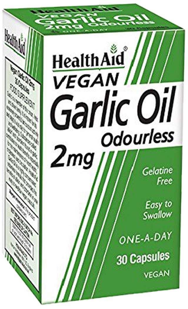 HealthAid Garlic Oil 2mg 30 Vegicaps