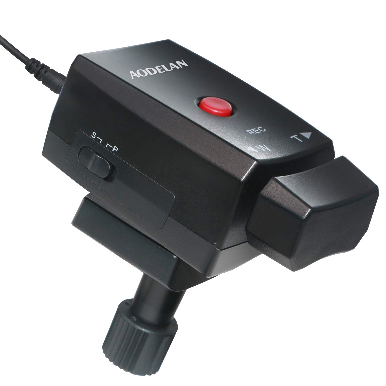 AODELAN Zoom Control Remote Controller Camcorder Lanc Terminal Tripod Compatible for Canon XL1S XL2 XHA1 XM1 XM2/ Sony NX5C, NX3C, 190P, 150P, 198P, VX2000E/ Panasonic DVC33 DVC63 Camcorders