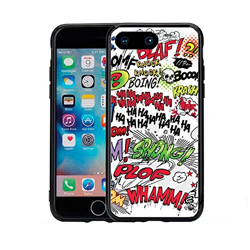 Comic Book Words For Iphone 7 Plus (2016) & Iphone 8 Plus (2017) (5.5) Case Cover By Atomic Market - Thumbnail 2
