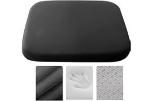 Plushes Memory Foam Seats Cushions Seating Accessory, Eases Spinal Pressure for Daily Comfortable for Various Sitting Memory 