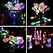 Water Drops Lights, Mulcolor 21 ft 30 LED Solar String Lights Outdoors Fairy String Light Halloween Christmas Lights for Garden Path, Party, Bedroom Decoration (Multi-color)