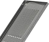 EUROPLAST 500x100mm Galvanised Metal Air Vent Grille Cover with Insect Mesh view 6