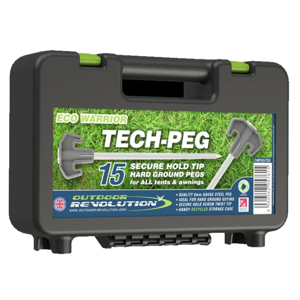 Outdoor Revolution Tech Peg Eco Warrior, Grey
