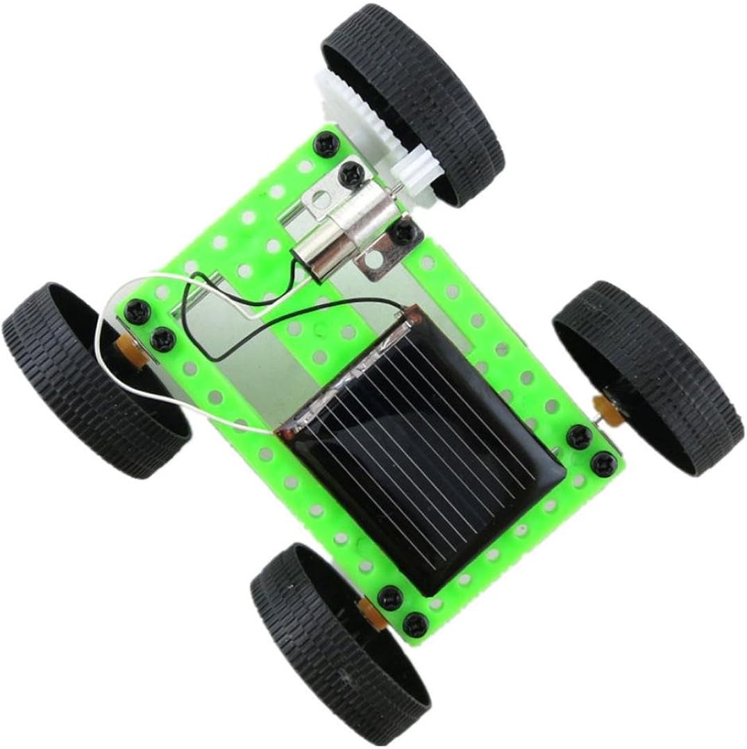 Shybuy DIY Assemble Solar Power Car Toy Kit Science